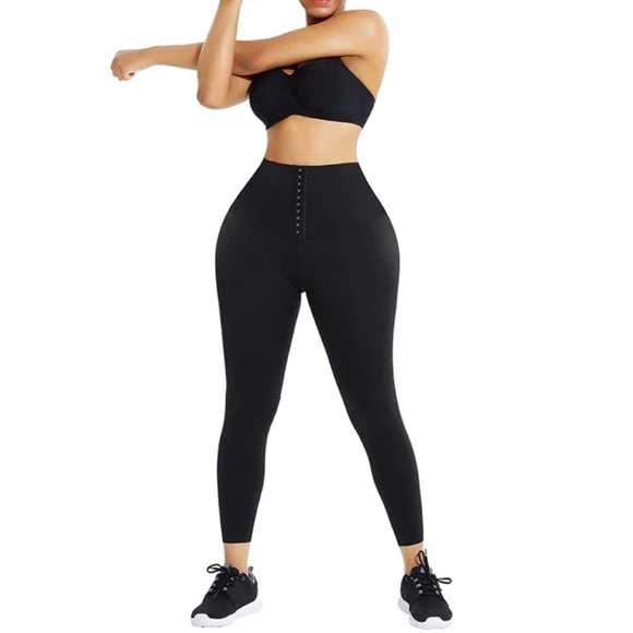 Corset Leggings (Wine Red) - Picture 3 of 8